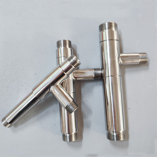 Stainless steel venturi tubes are used to allow fluid to flow through equipment