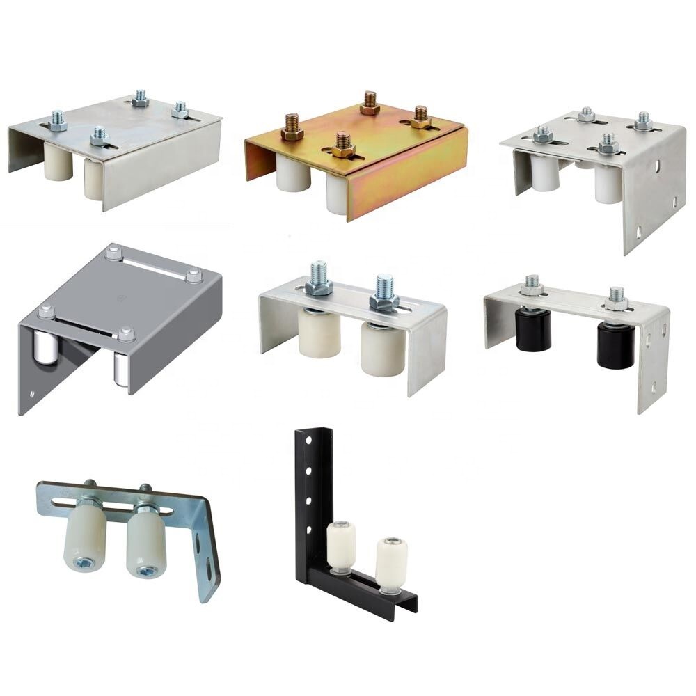 Sliding Gate Wheel Roller With Internal Cradle Internal Mounting Support Bracket