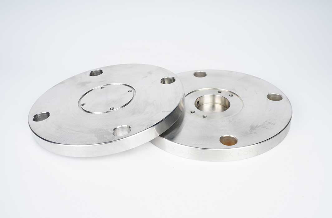 Customized 304/316 Flange  Parts ANSI/JIS Standard Threaded Blank Flange