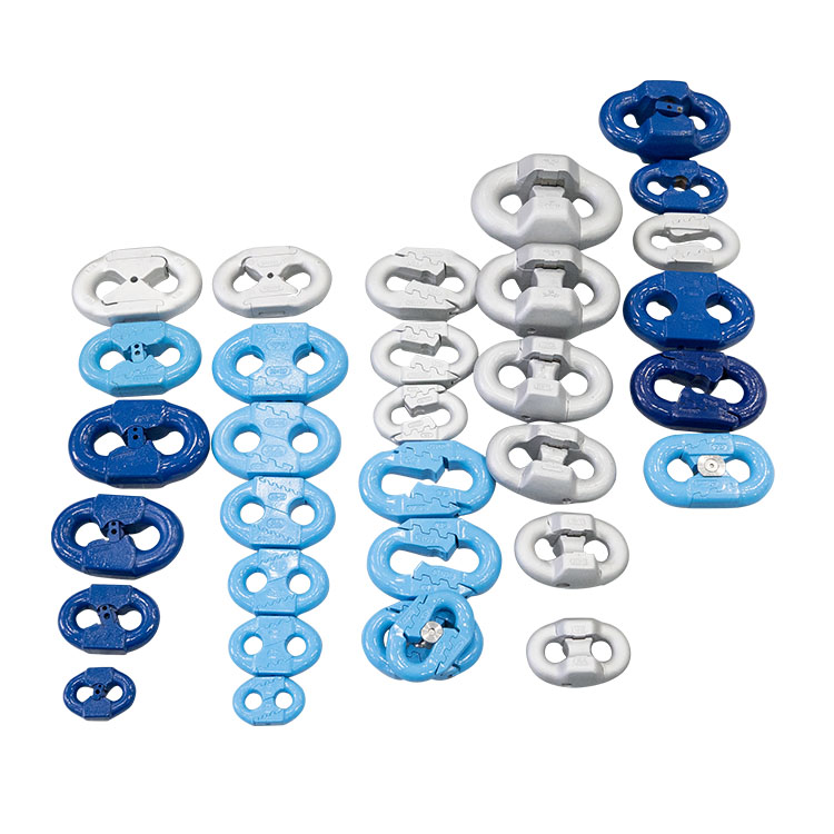 Professional Supplier Hot Forging Industrial Chain Connecting Link Alloy Steel Chain Connecting Link